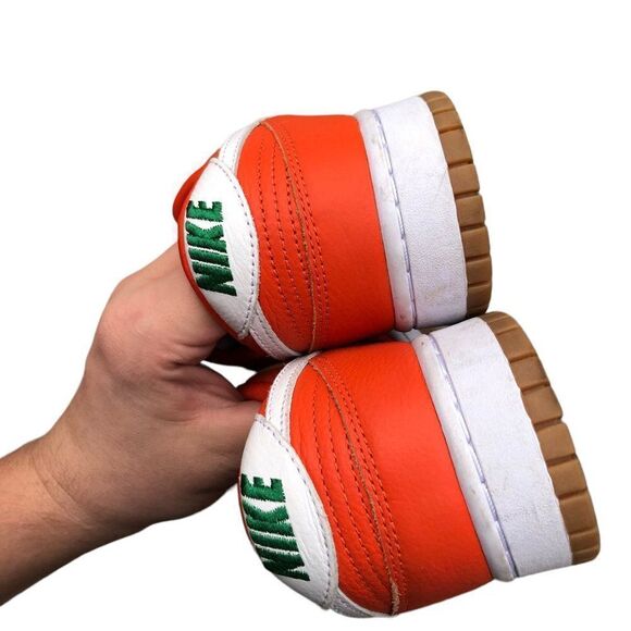 RARE 2021 Nike Dunk Low By You 'Christmas Green' Size 10 - Picture 6 of 14